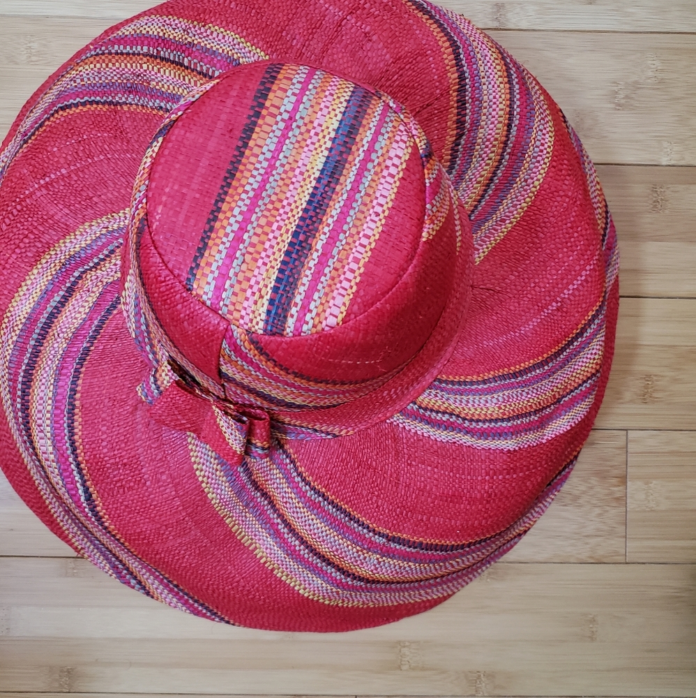 Anthropologie Raffia Hat